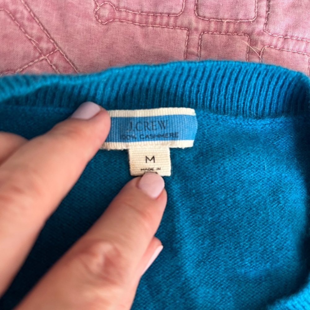 J. Crew Original Fit Cashmere Sweater